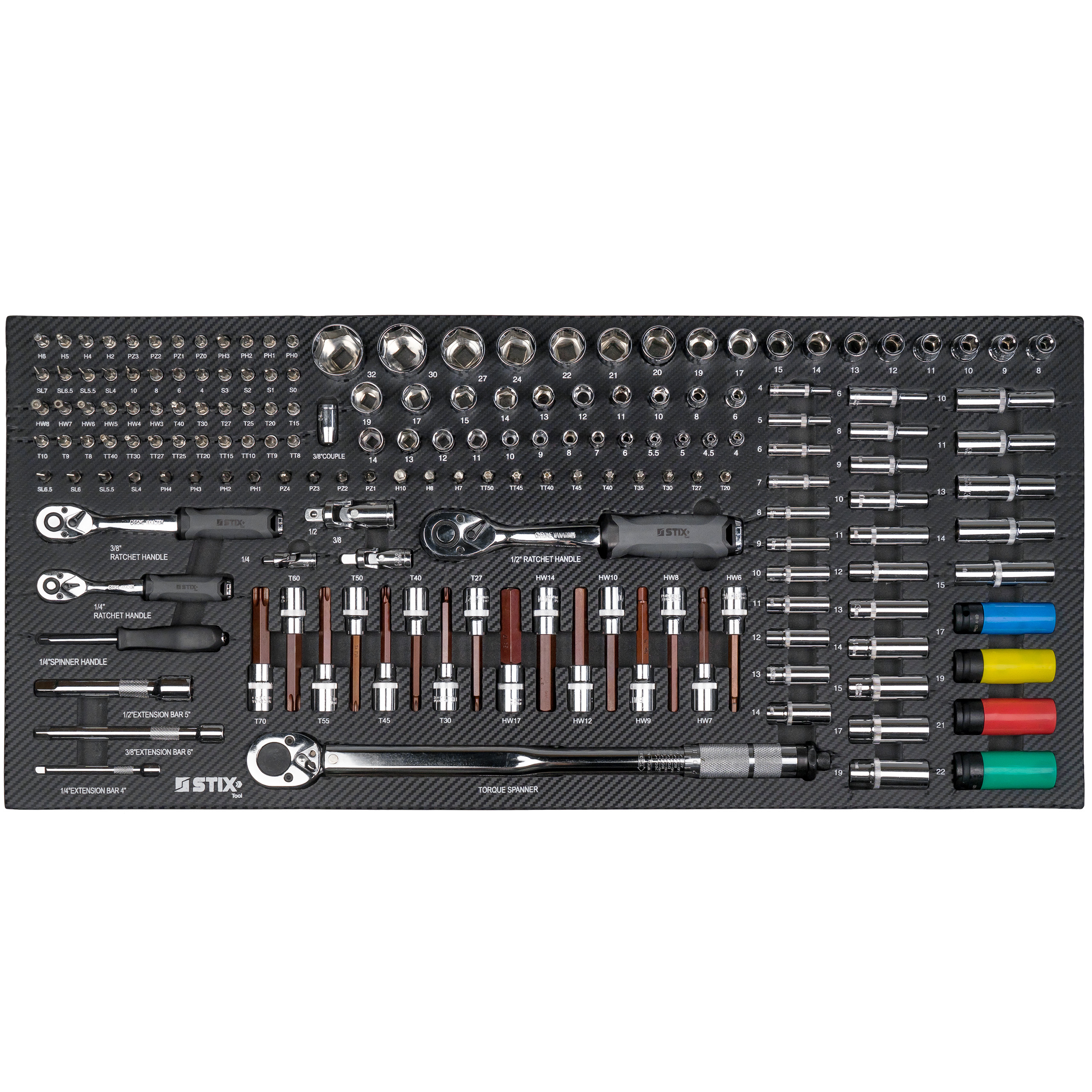 Verktygsvagn Toolix Cr-V med 449 st verktyg - 5