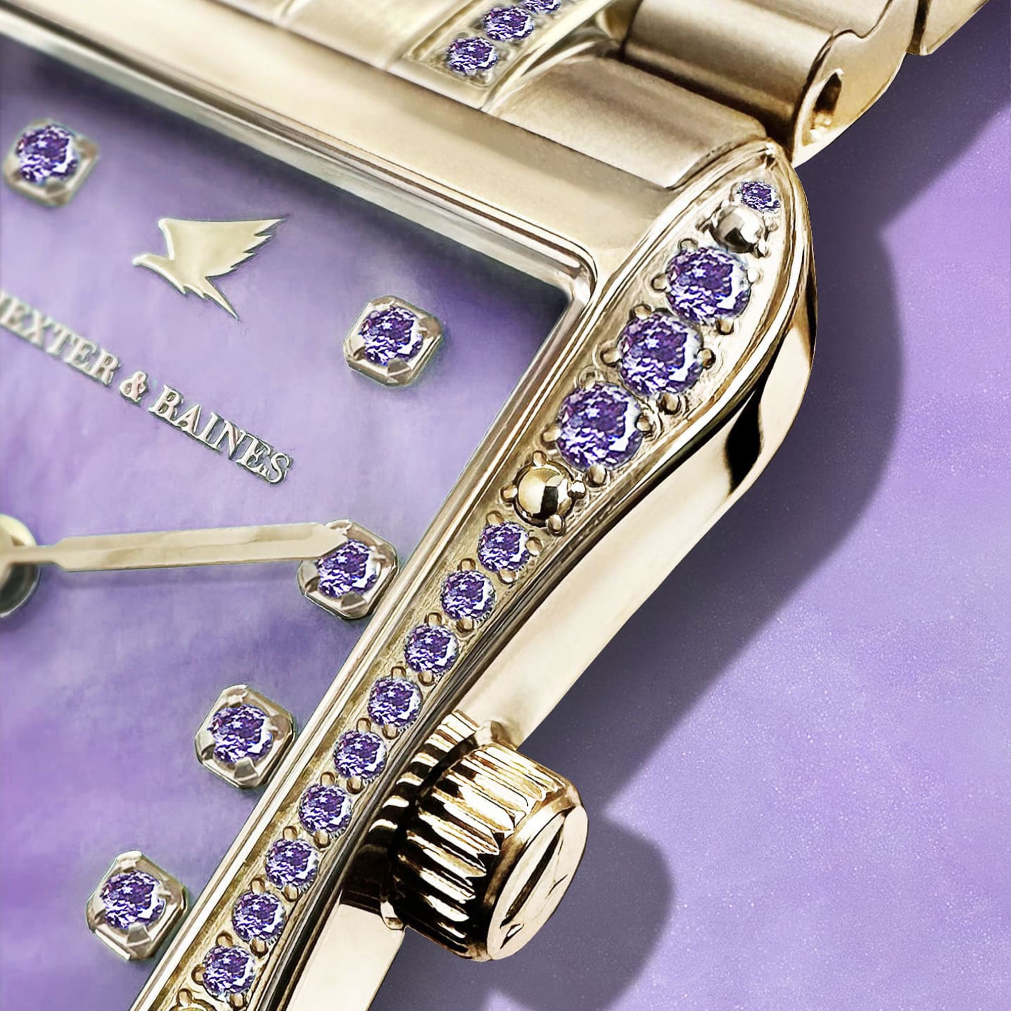 H&B Cronvas Duo, Lavender & Gold - 7