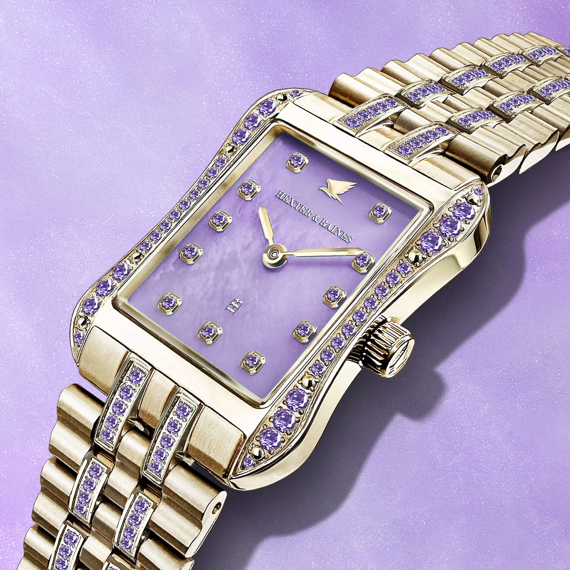 H&B Cronvas Duo, Lavender & Gold - 2