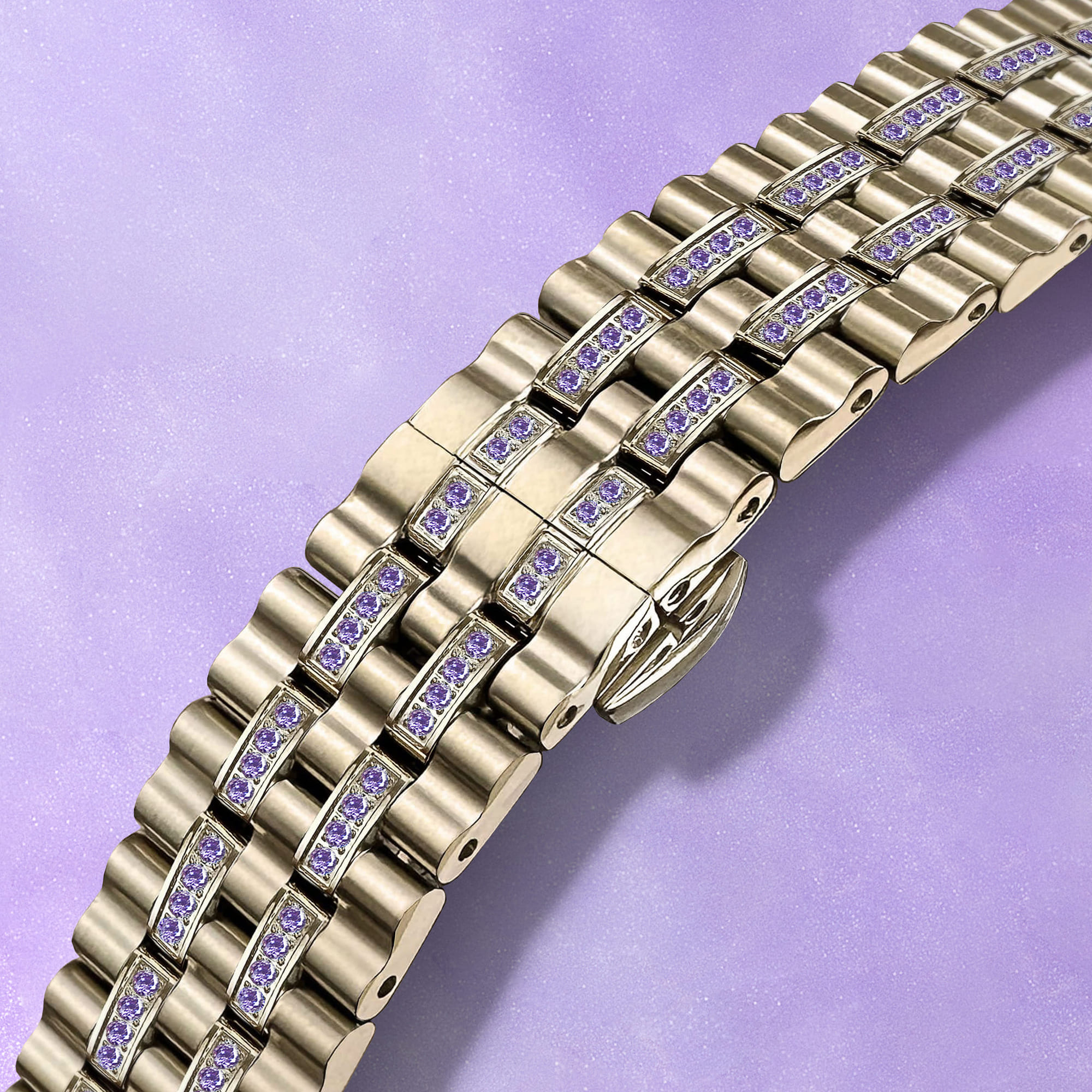 H&B Cronvas Duo, Lavender & Gold - 6