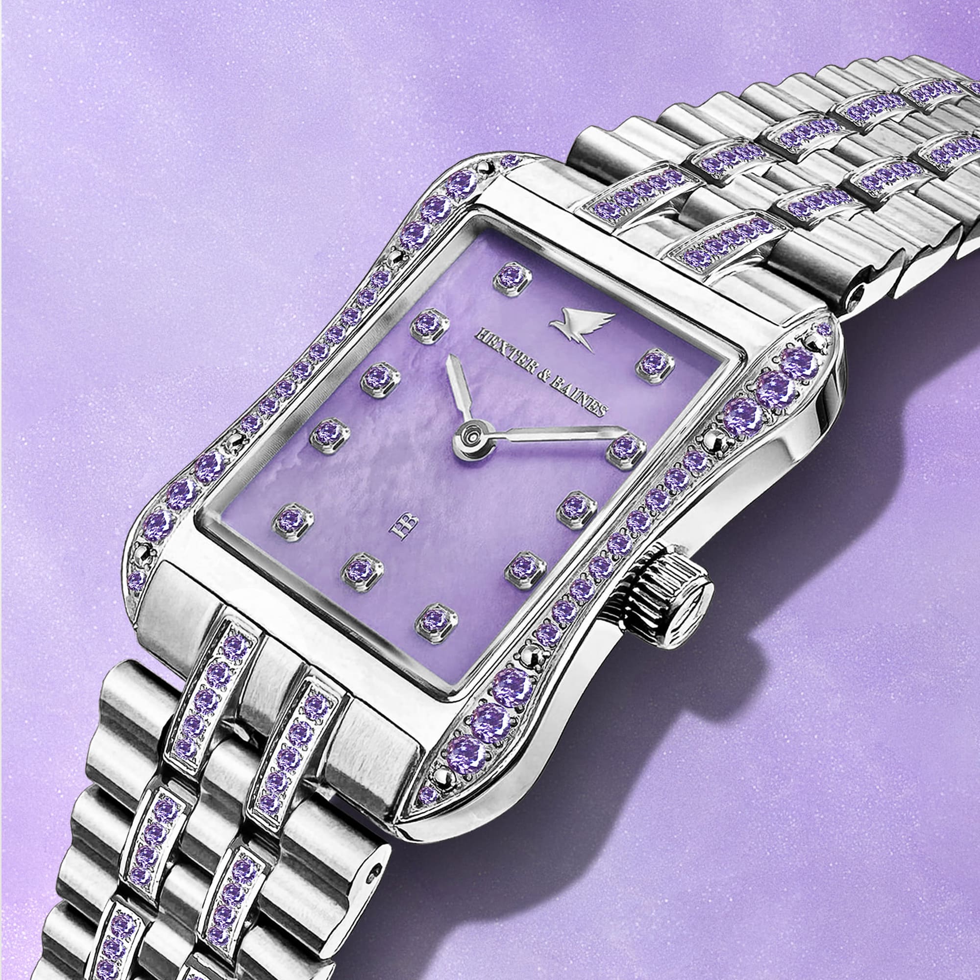 H&B Cronvas Duo, Lavender & Silver - 2