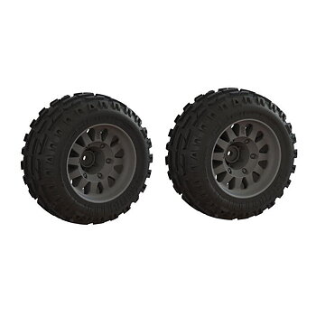 ARRMA dBoots Dirtrunner ST Tire Set Glued (2)