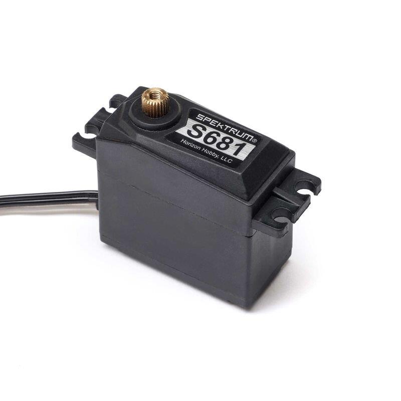 Spektrum S681 Torque Servo, Brass Gears, 25T