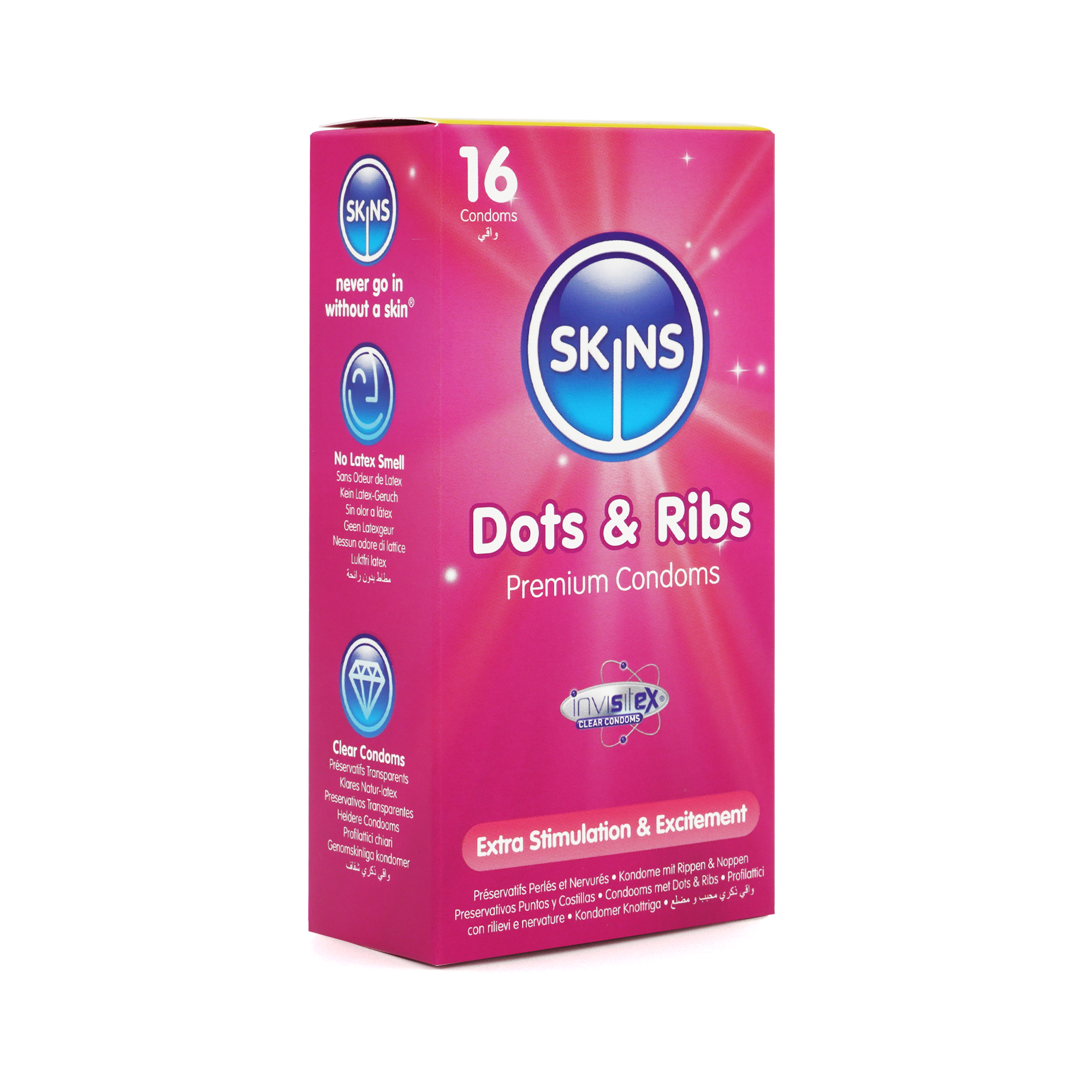 Skins Condoms Dots & Ribs 16-Pack - 3