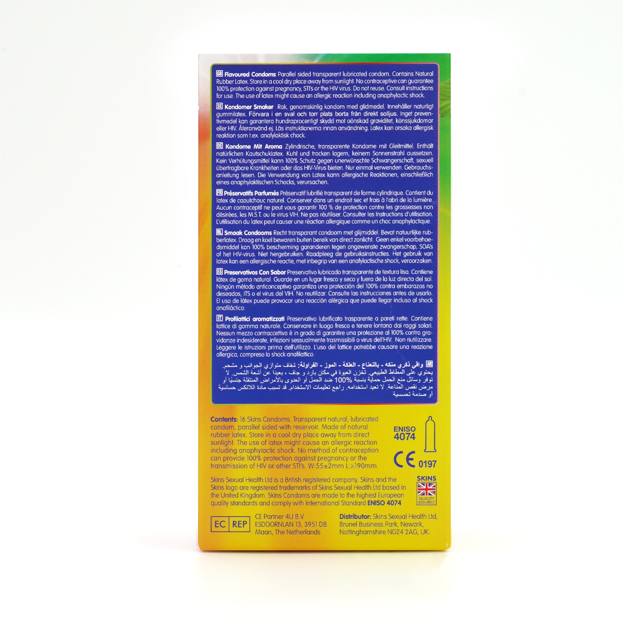 Skins Condoms Flavours 16-Pack - 4