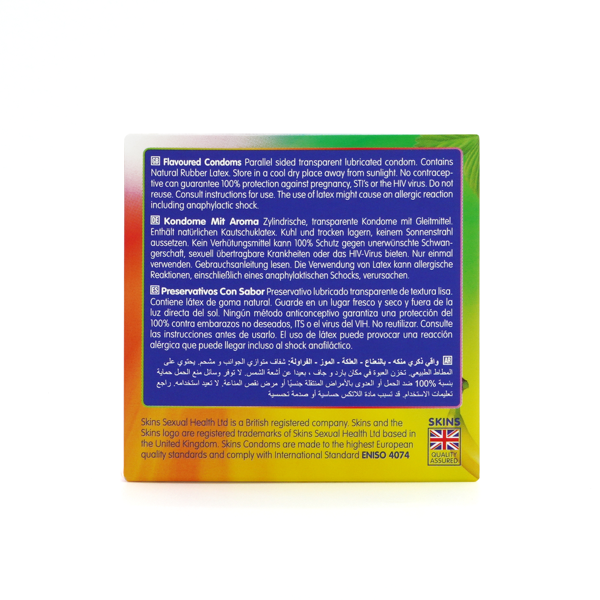 Skins Condoms Flavours 4-pack - 4
