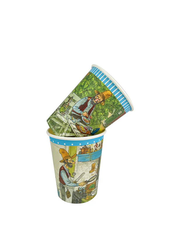 Pappersmuggar 250ml 8st - Pettson & Findus - 2