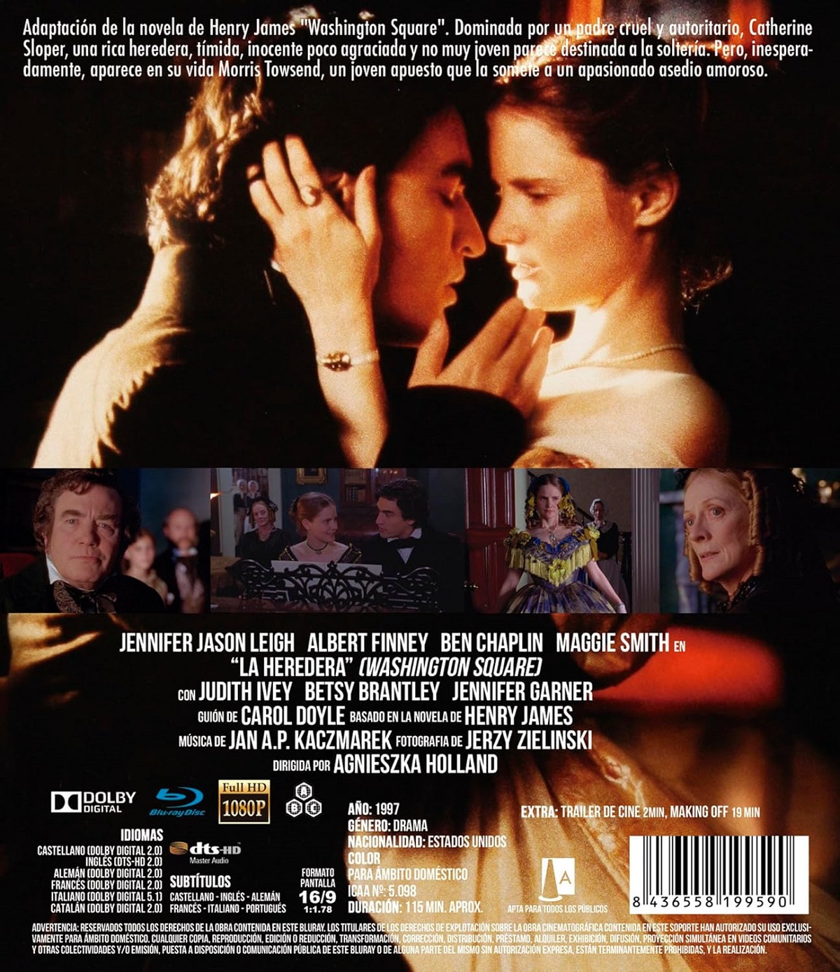 Washington Square (ej svensk text) (Blu-ray) - 2