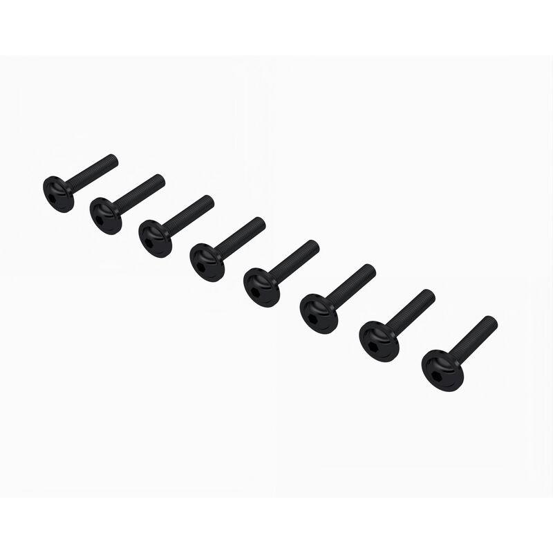 ARRMA Button Head Screw M3x16mm with Washer (8)