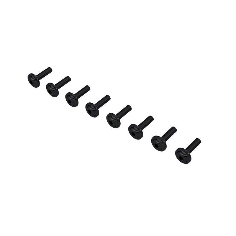 ARRMA Button Head Screw M3x12mm with Washer (8)
