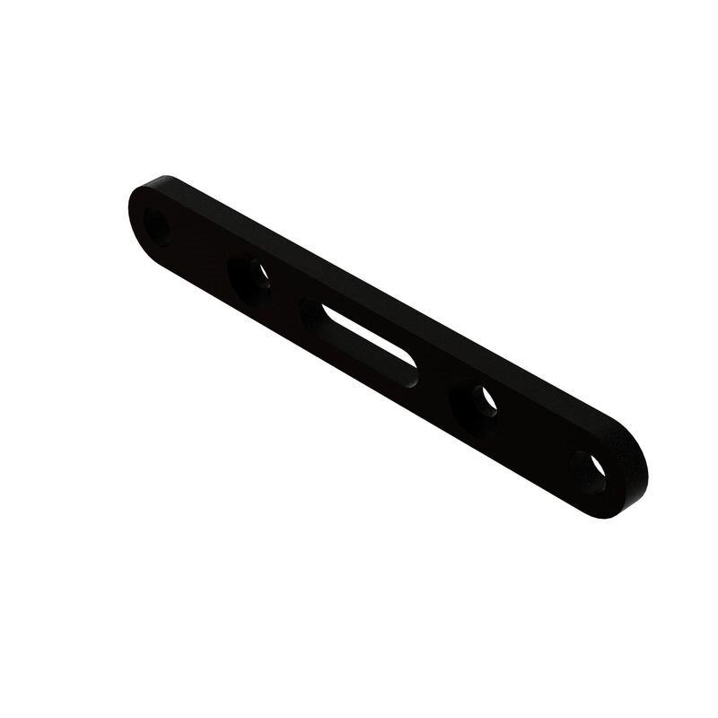 ARRMA Aluminum RR Suspension Mount, Black