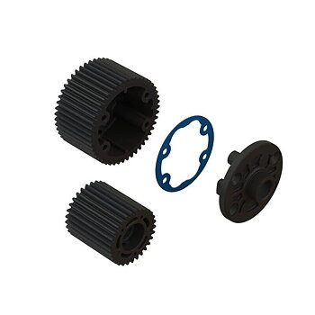 ARRMA Diff Case and Idler Gear Set (47/29T, 0.8M)