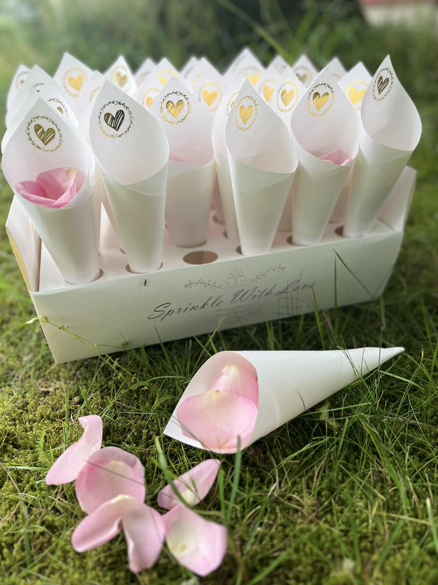 Wedding strutar med Rosblad 2025-12