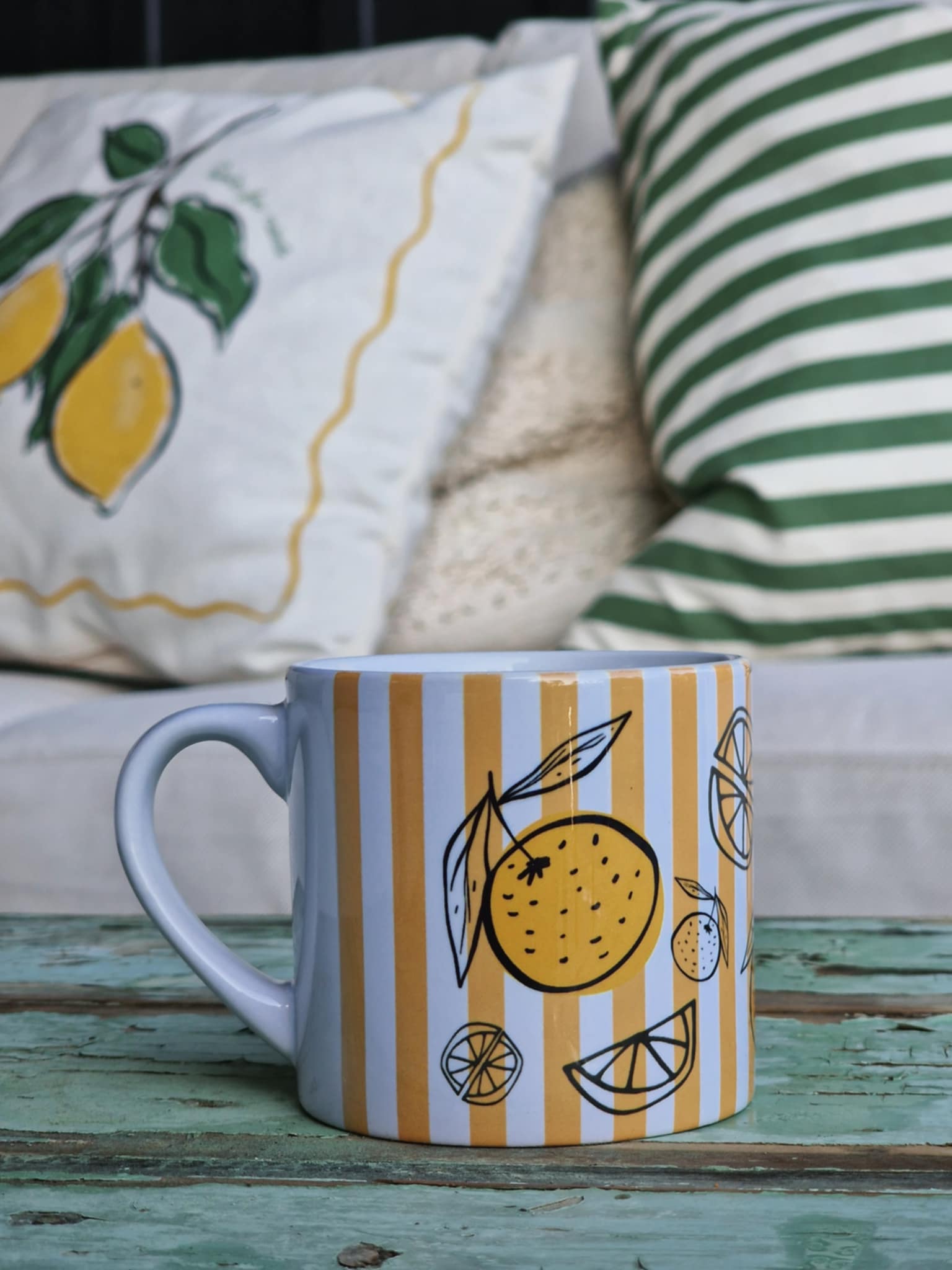 Mugg (liten) "Sunny orange"