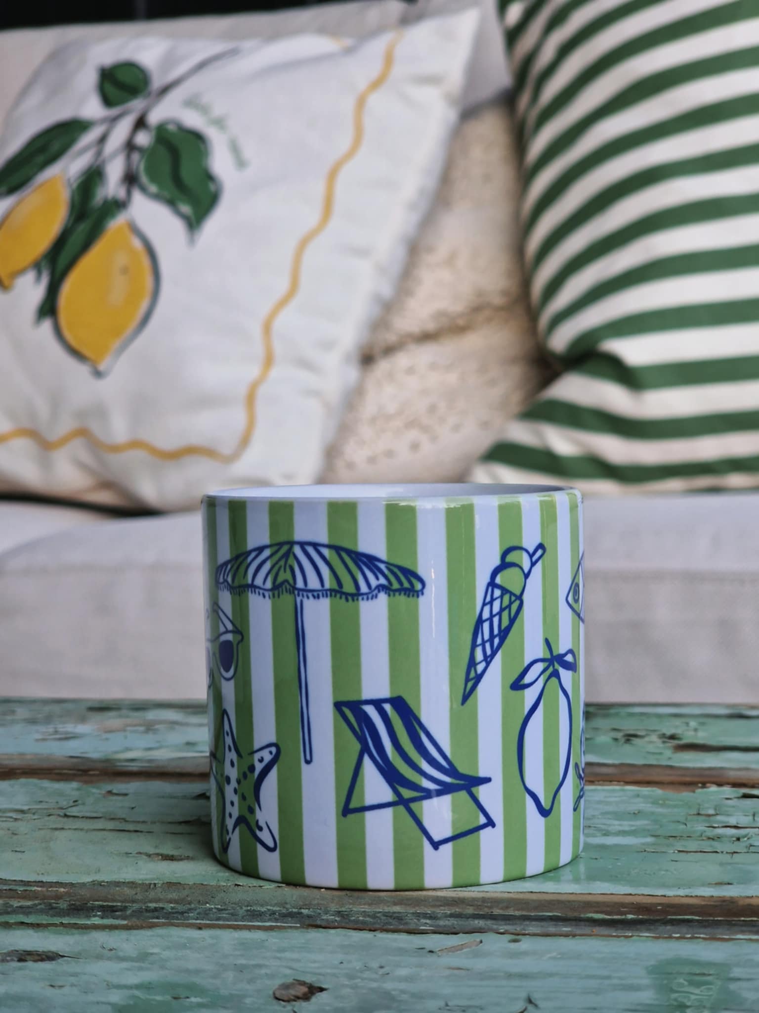 Mug (small) "Beach green" - 4
