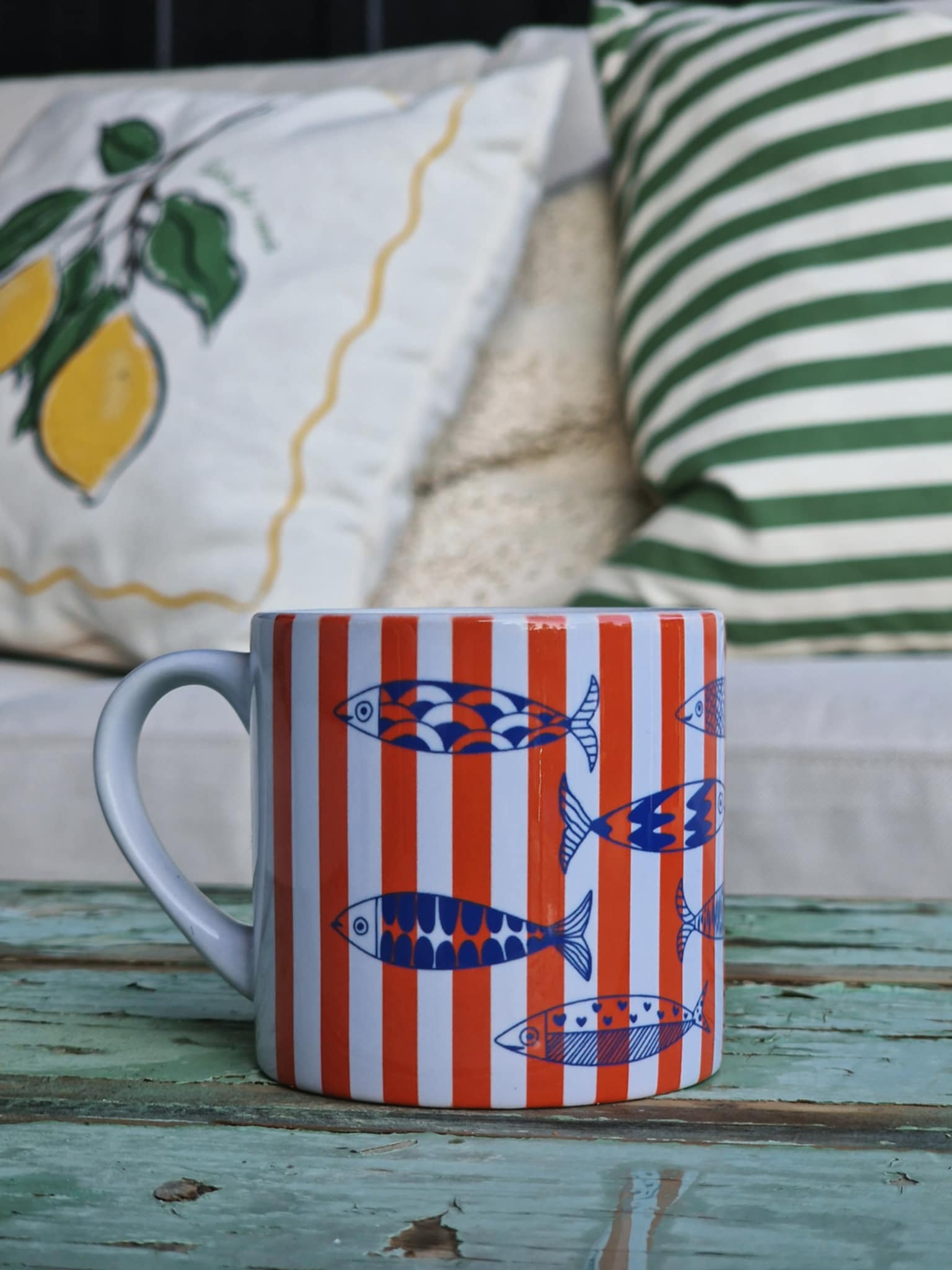 Mug (small) "Red sardines" - 4