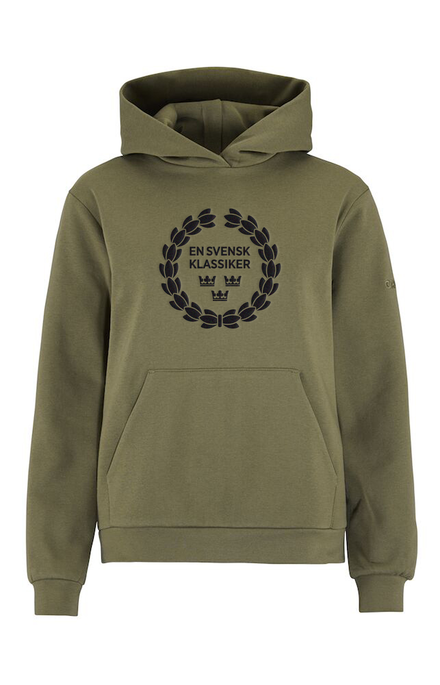 En Svensk Klassiker hood (Craft) med flocktryck, herrstorlek