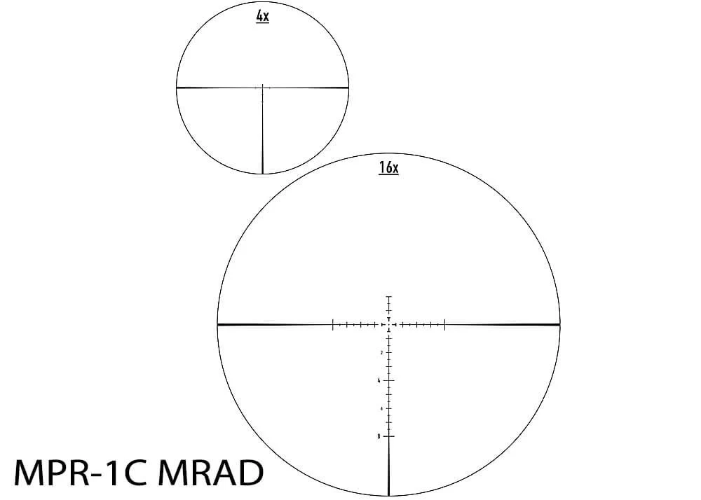Element Optics Helix 4-16x44 FFP MPR-1C MRAD GEN 2 - 2