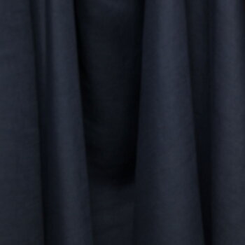Elegant italienskt linnetyg – Mörkt blå
