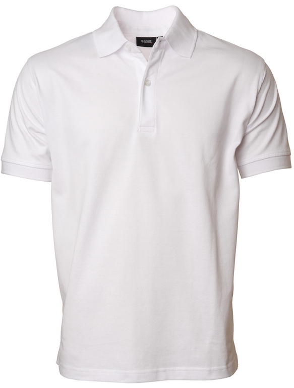 Pikétröja Unisex - Vit 