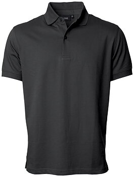Pikétröja Unisex - Svart 