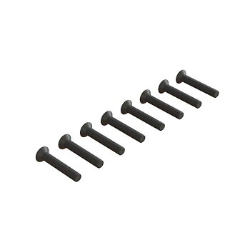 ARRMA Flat Head Hex Machine Screw M3x18mm (10)