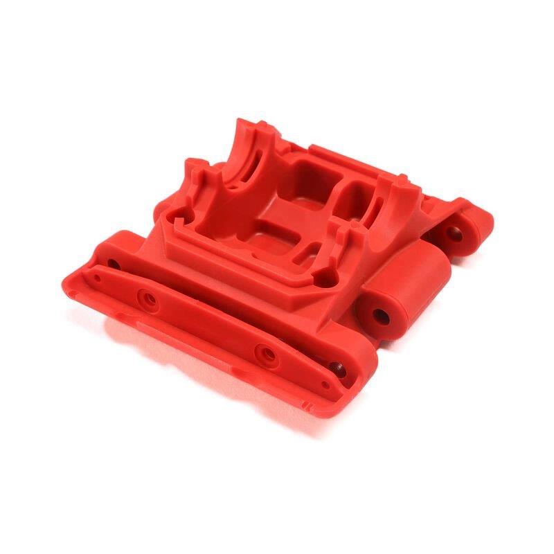 ARRMA Rear Lower Skid/Gearbox Mount, Red