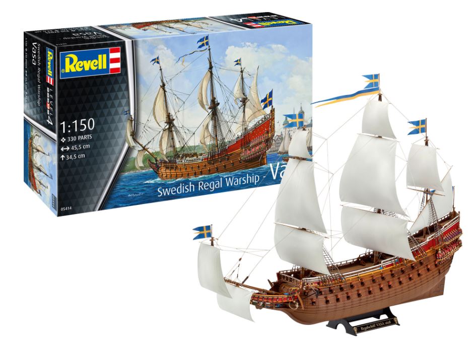 1/150 Swedish Regal Warship Vasa