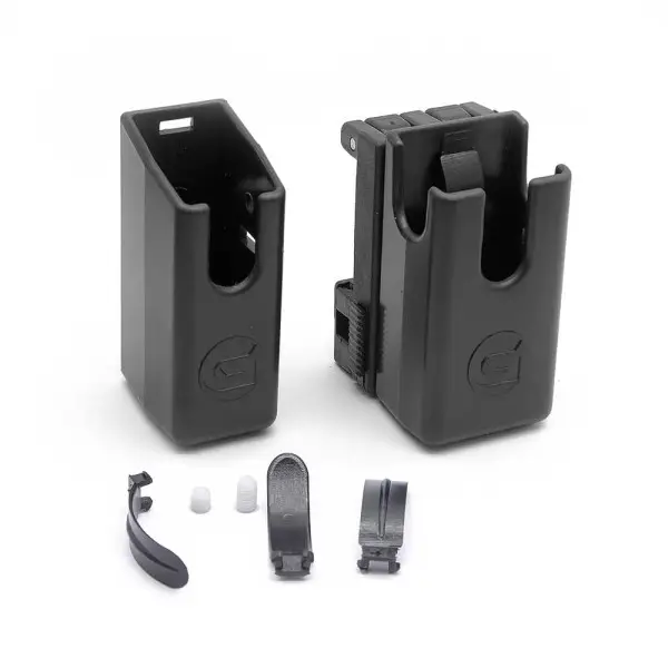 Ghost 360 Magazine Pouch with Clip D - Black