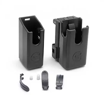 Ghost 360 Magazine Pouch with Clip D - Black