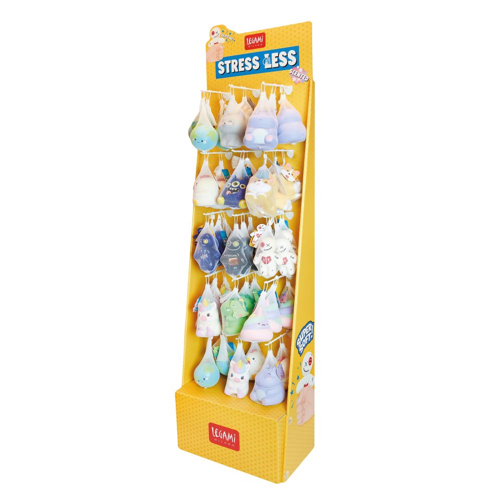 Gulvdisplay til Antistress, stress less, duftende