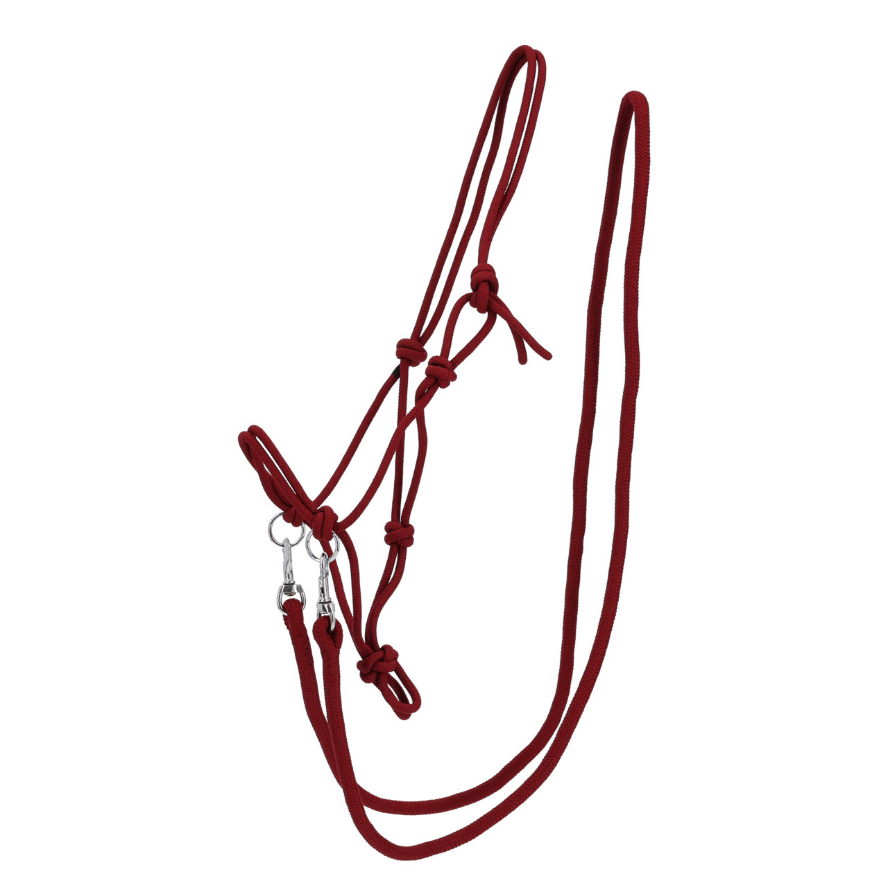 QHP Repgrimma Color med Tyglar - Burgundy (Shetland)