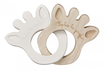 Sophie the giraffe-so pure and wood siluette