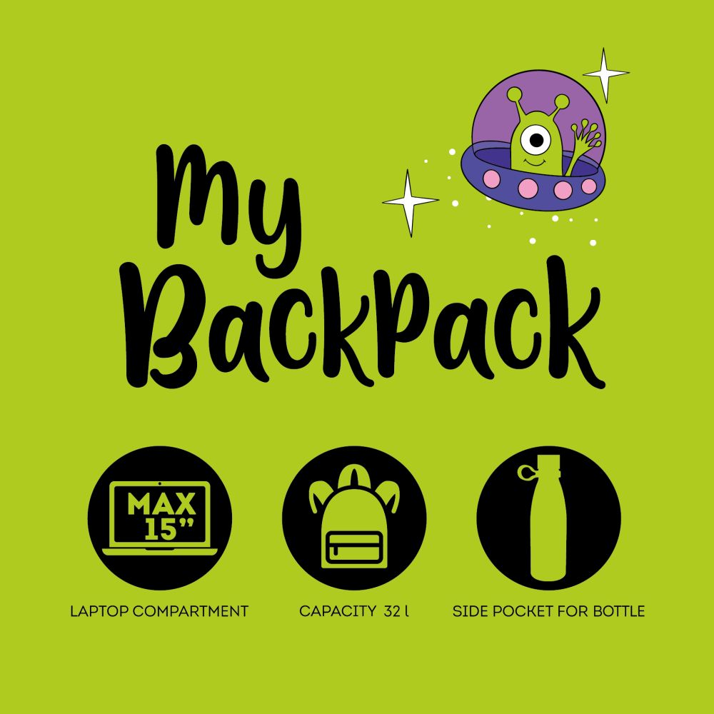 My Backpack, Space, ryggsäck - 6