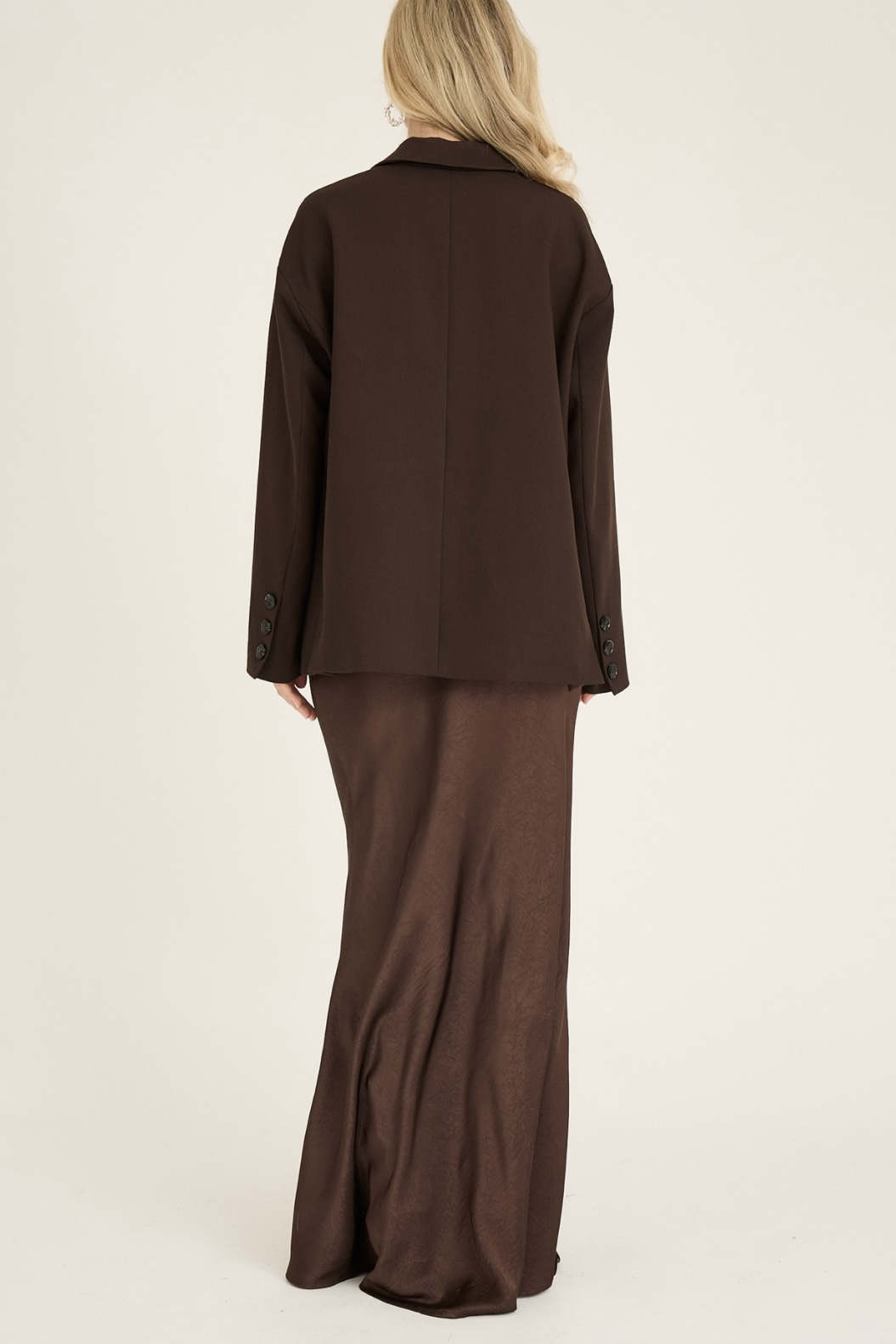 A-View - Emily Skirt Dark Brown - 5