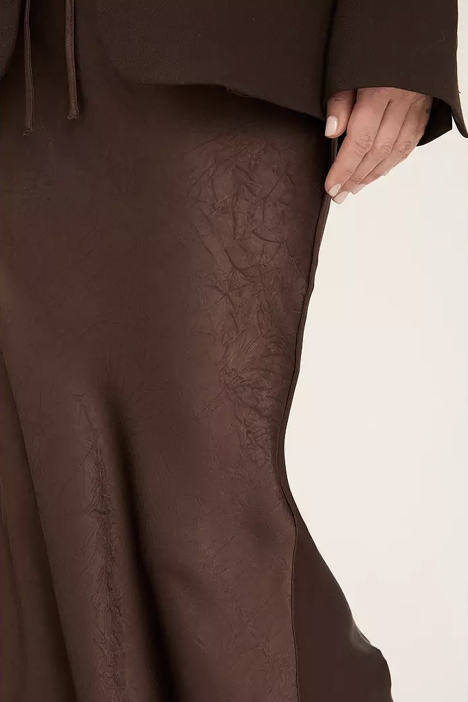 A-View - Emily Skirt Dark Brown - 8