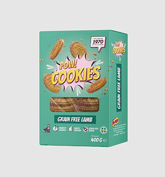 POW Dog Cookie Grain free Lamb 400 g