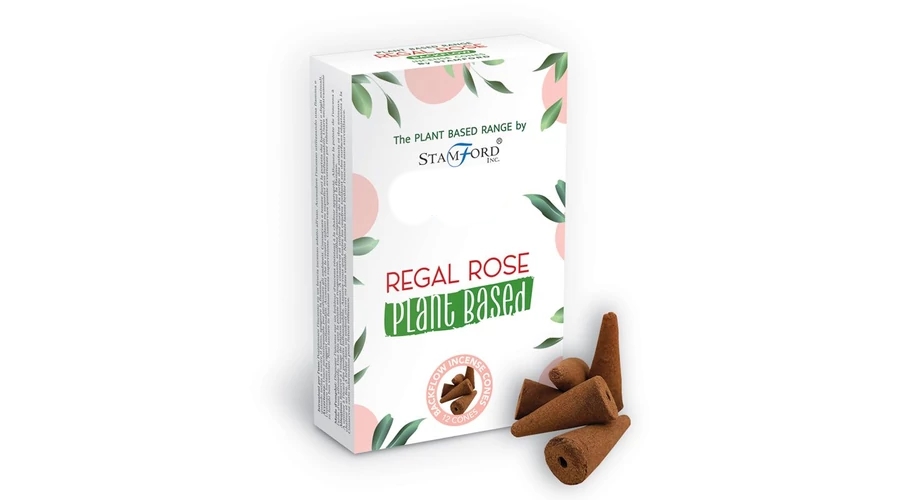 Stamford Växtbaserade Rökelsekoner - Regal Rose