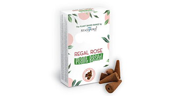 Stamford Växtbaserade Rökelsekoner - Regal Rose