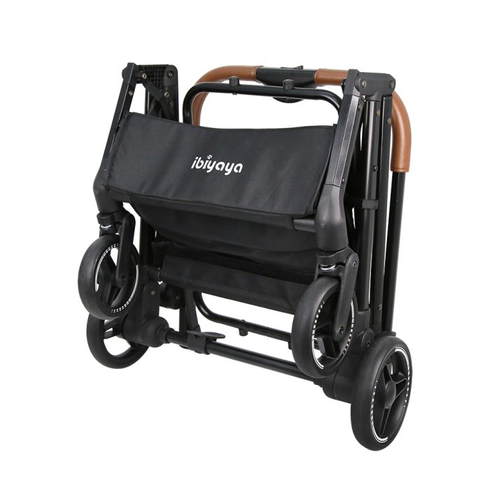 Ibiyaya JetPaw: 3-in-1 Pet Stroller with Removable Airline-Approved Carrier - Black