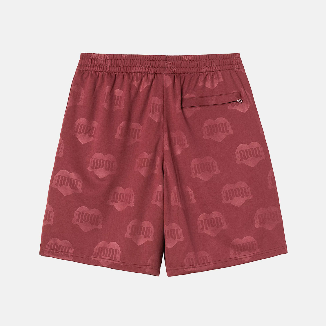 Carhartt WIP - Hartts Football Short Heart Train Jacquard/Mulberry - 2