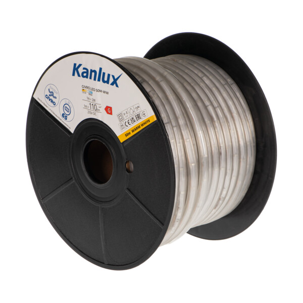KANLUX Givro 230V ljusslang LED 15,30,50m, Varmvit