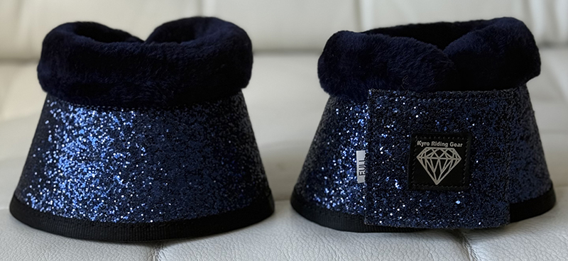 BELL BOOTS SUPER SPARKLY NAVY TEDDY NAVY - 2