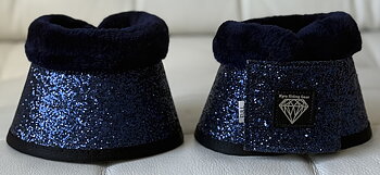 BELL BOOTS SUPER SPARKLY NAVY TEDDY NAVY