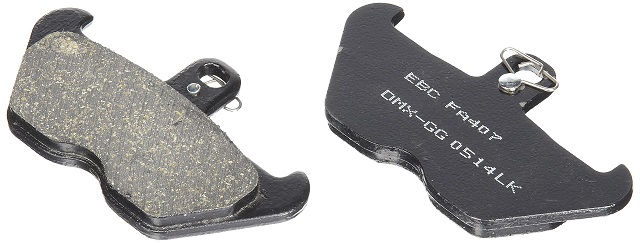 Bromspads EBC  BMW (34 11 2 310  983)  FA407/FA407HH - 2