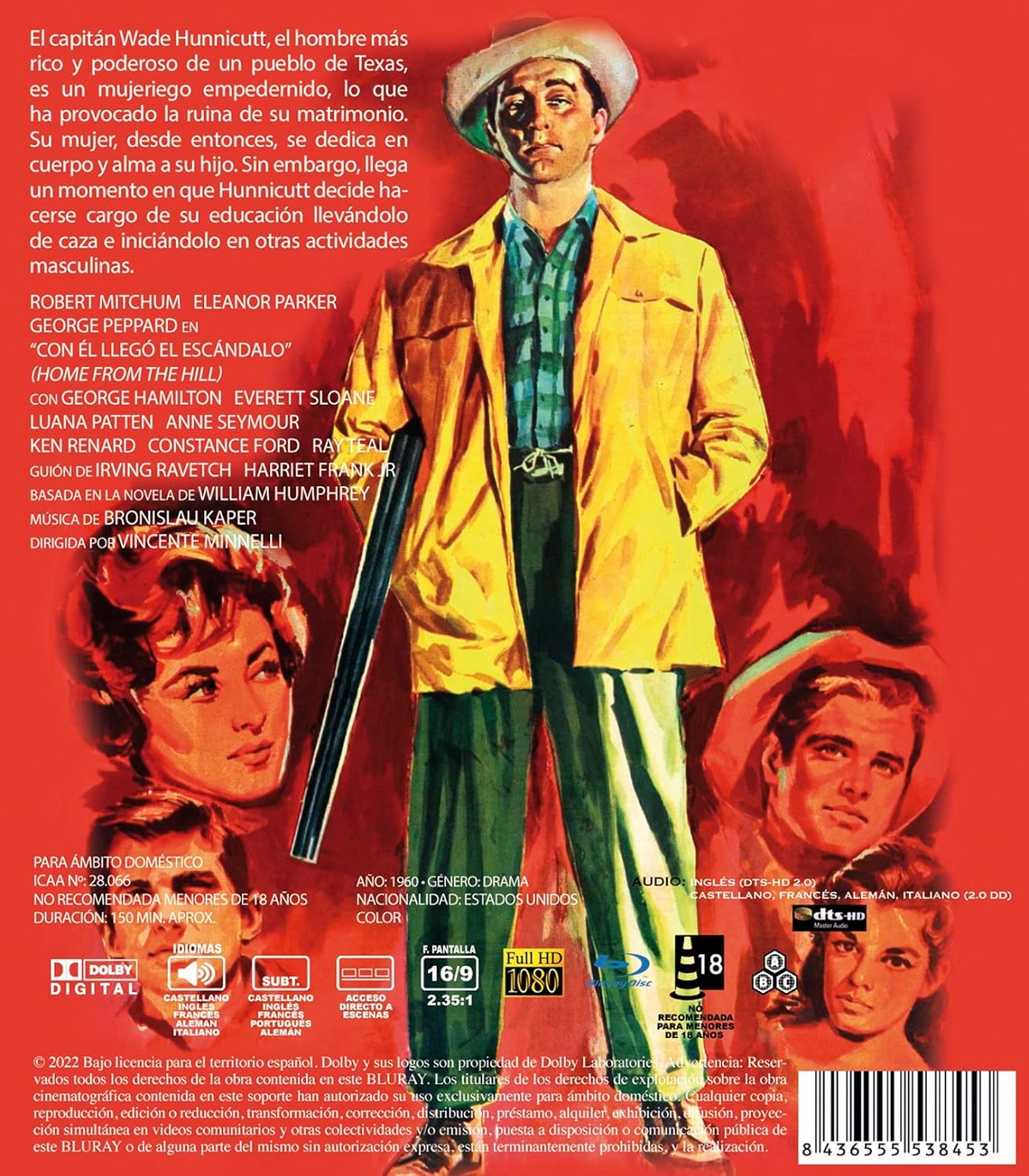 Home From the Hill (ej svensk text) (Blu-ray) - 2