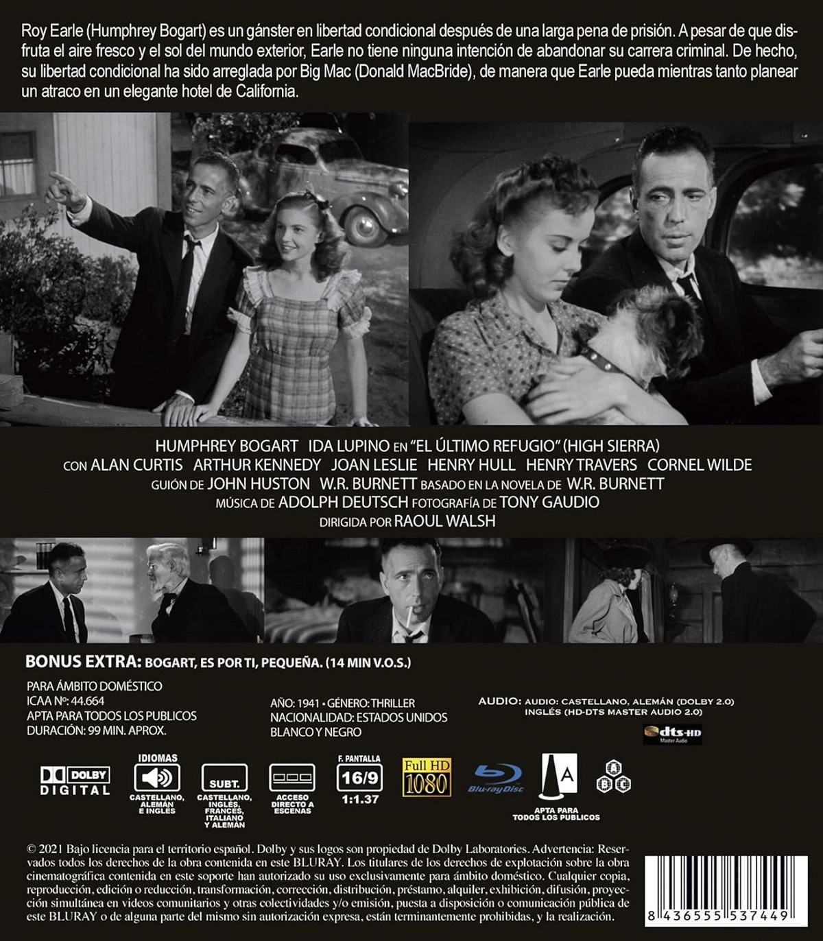 High Sierra (ej svensk text) (Blu-ray) - 2