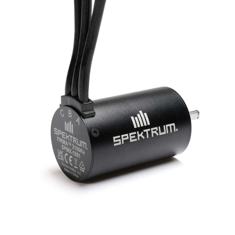 Spektrum Firma 3660-3100Kv 4-Pole Sensorless Brushless Motor: 5mm - 4