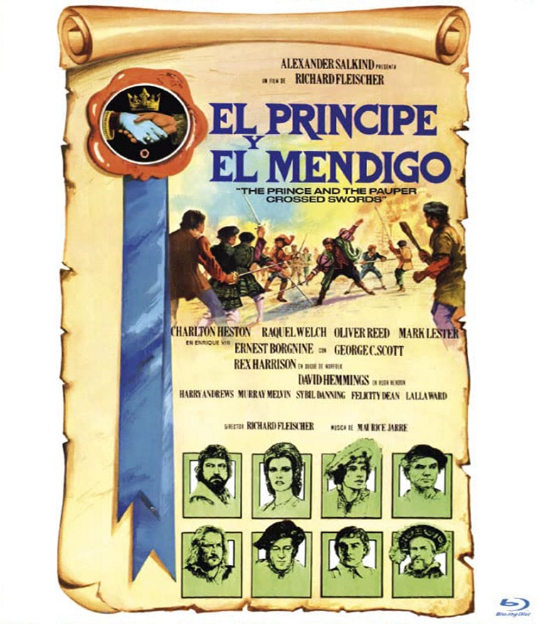 The Prince And the Pauper (ej svensk text) (Blu-ray)