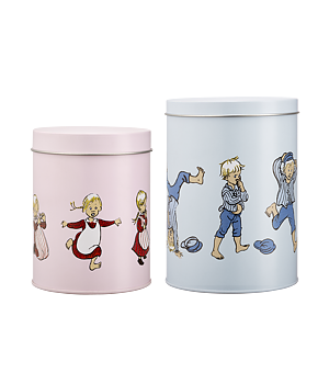 Emil in Lönneberga Tin Jar Set of 2 - Emil and Ida